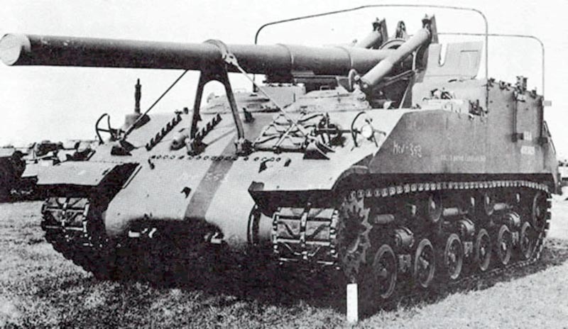 155 mm Gun Motor Carriage M1918 military land vehicle image 1