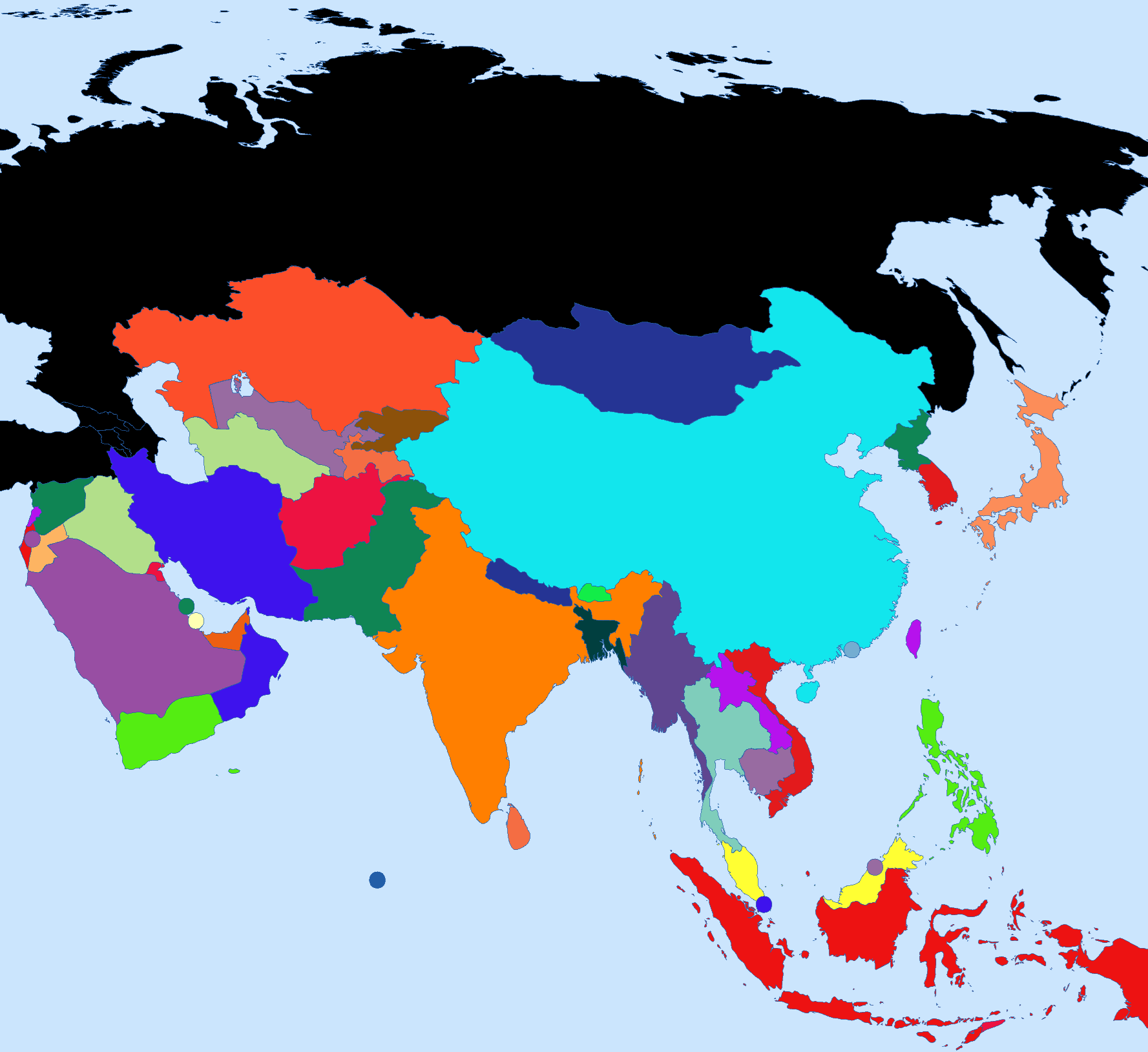 Asia Map