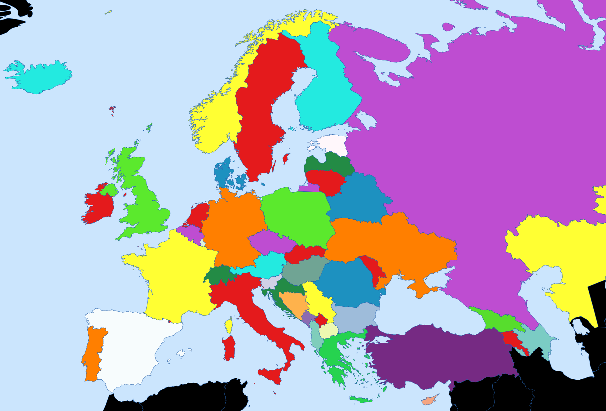 Europe Map
