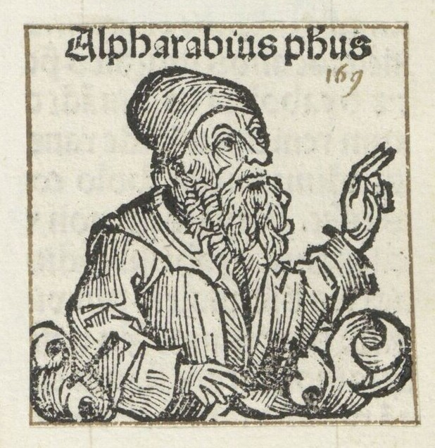 Alpharabius in the Nuremberg Chronicle