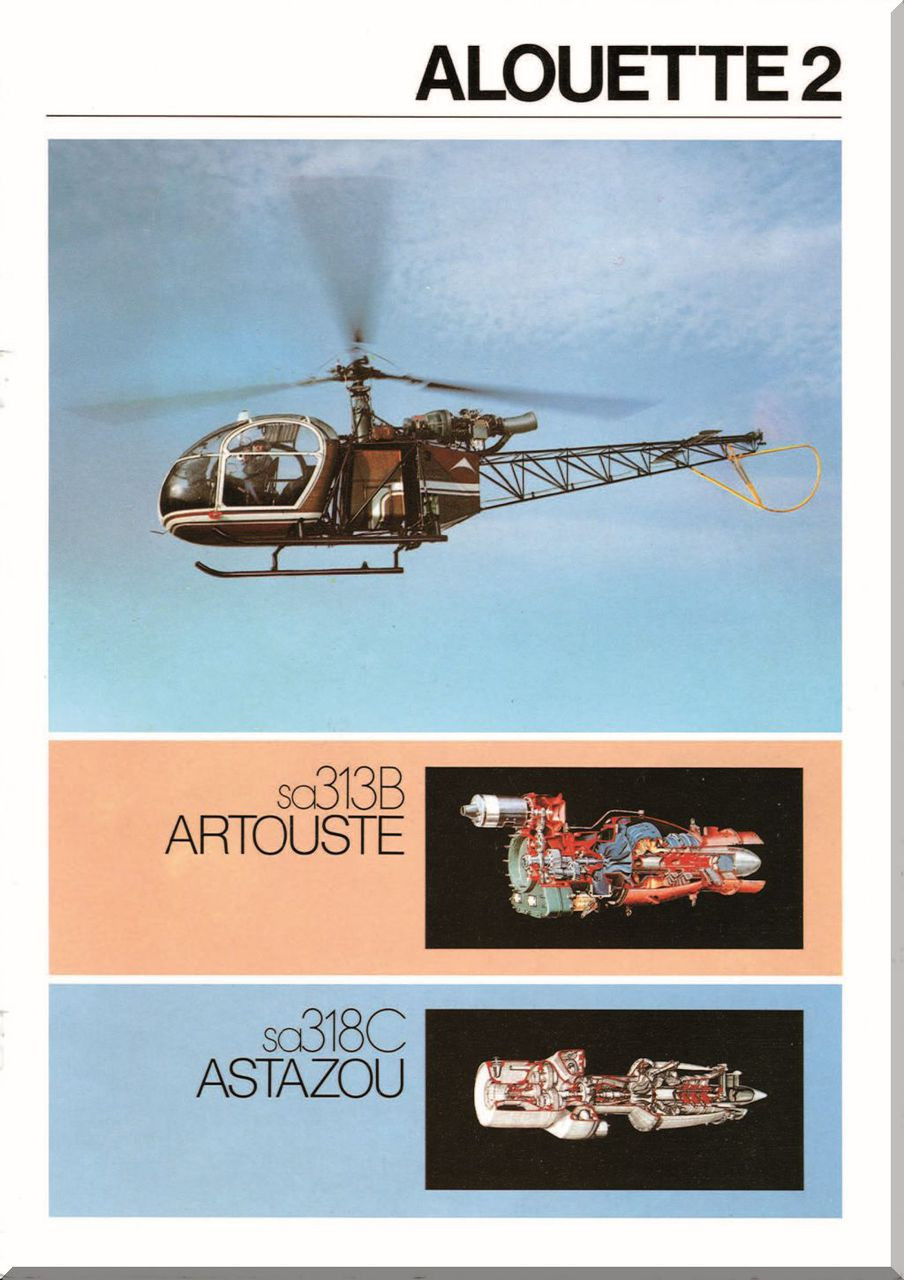 Aérospatiale Alouette II - Sud Aviation / SNCASE / Aerospatiale Alouette II Helicopter sa313B