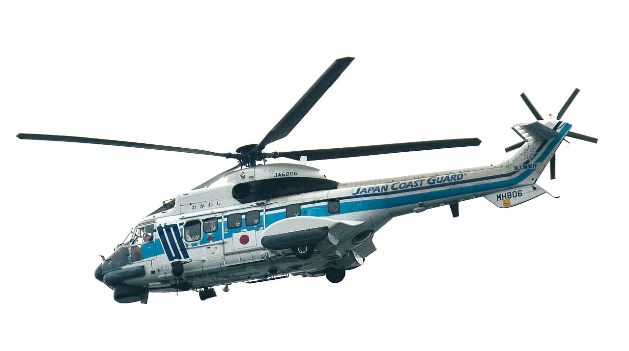 Aérospatiale AS332 Super Puma - Aérospatiale AS332 L1 Super Puma des garde-côtes japonais