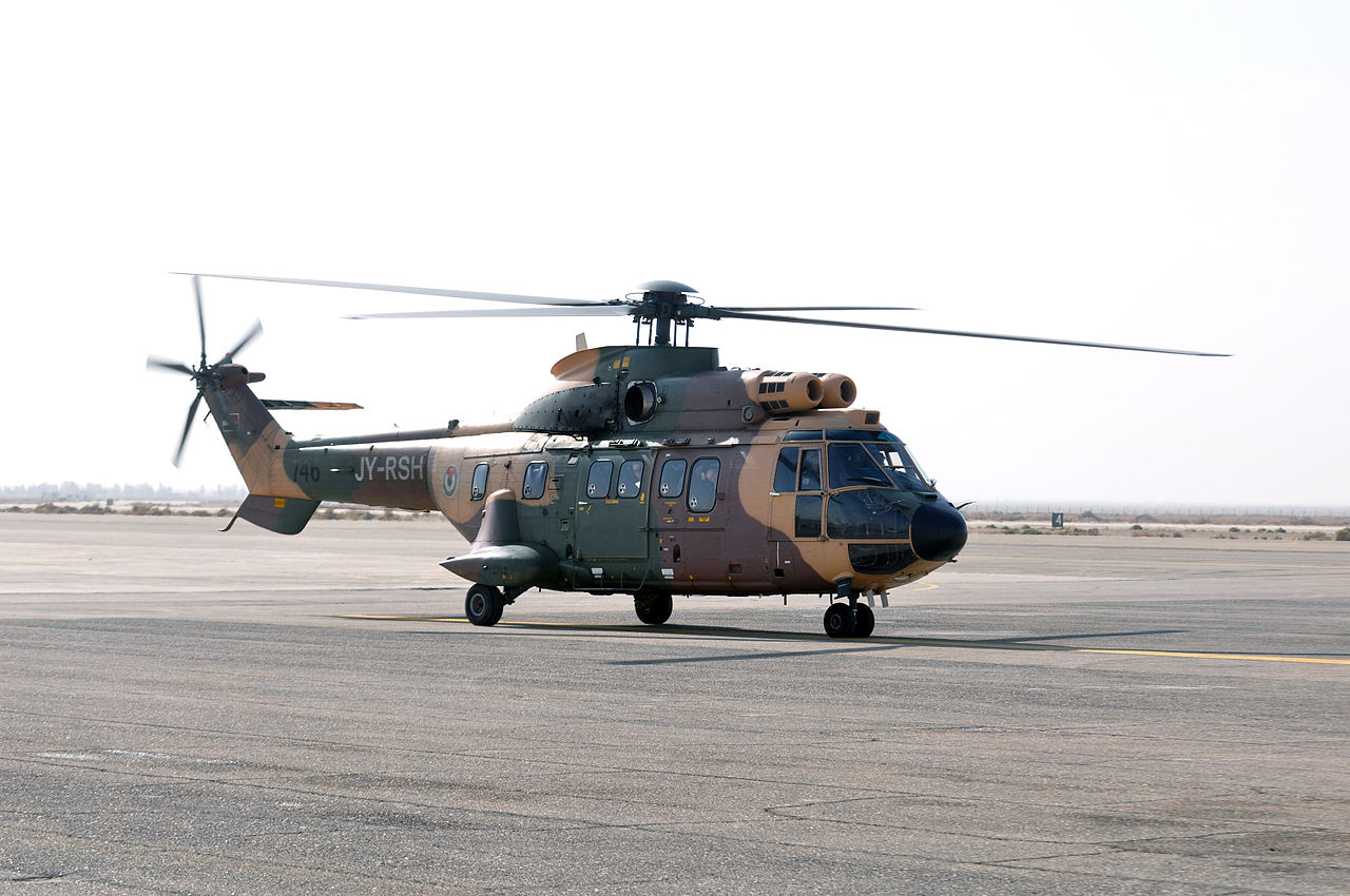 Aérospatiale AS332 Super Puma - Aérospatiale AS332 M1 Super Puma jordanien