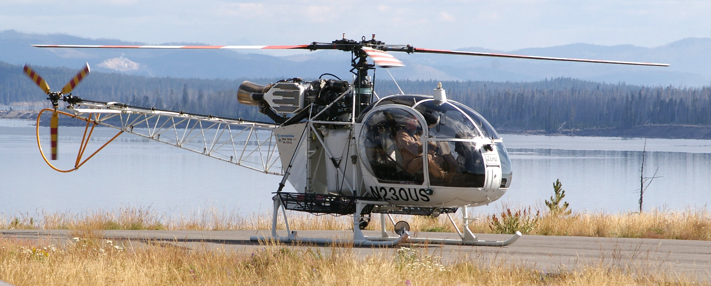 Aérospatiale SA 315B Lama - Aerospatiale SA 315B Lama Helicopter 20080814