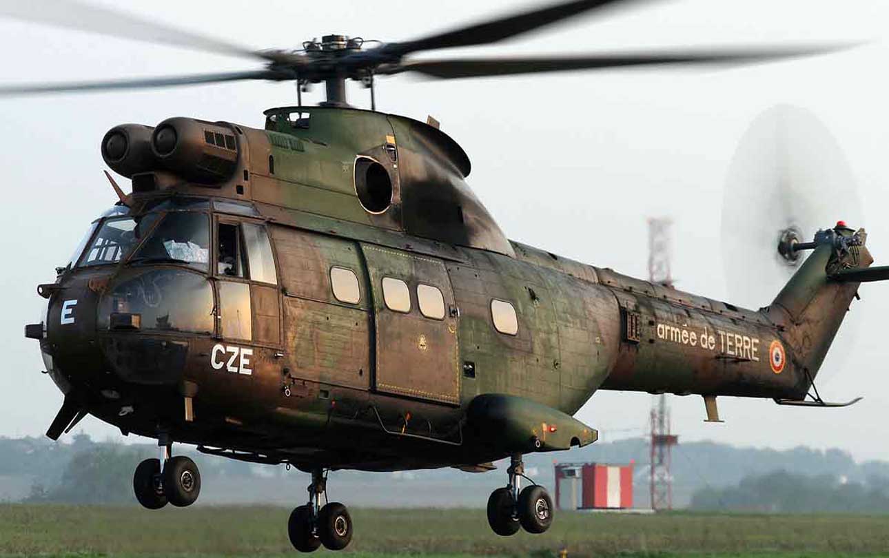 Aérospatiale SA 330 Puma - Helicóptero medio: Aérospatiale SA 330 Puma ~ FDRA - Malvinas
