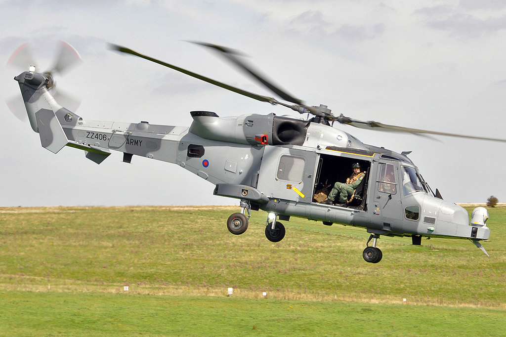 AgustaWestland Wildcat - AgustaWestland AW159 Wildcat AH.1 de l'armée britannique
