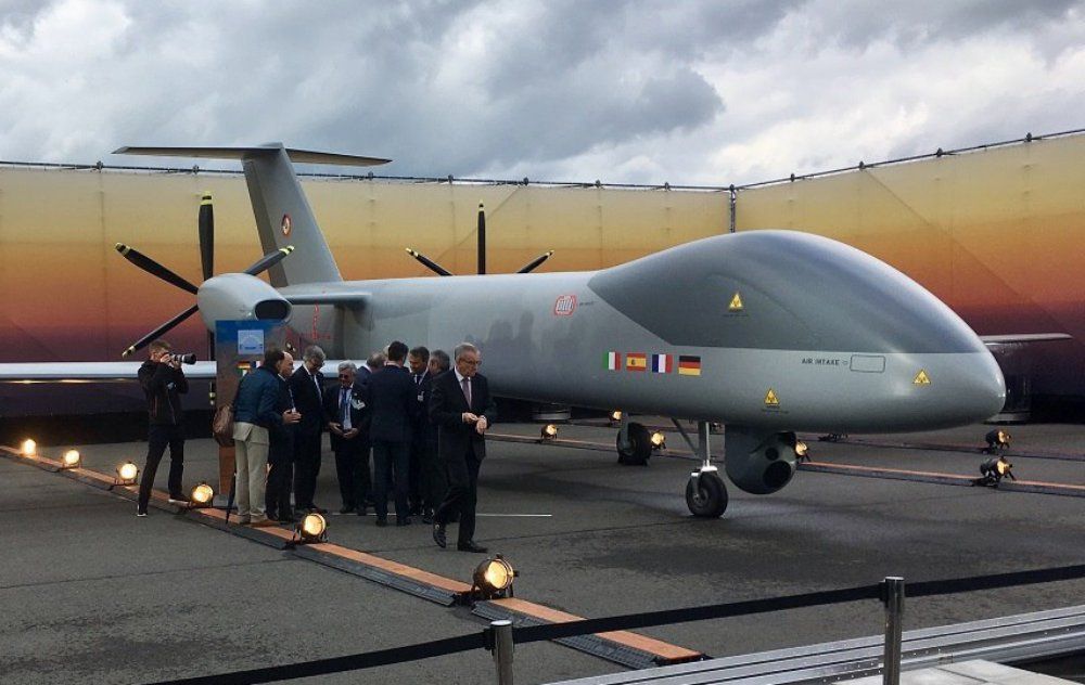 Airbus Eurodrone - Airbus представил ударный беспилотник Eurodrone с ракетами Hellfire и