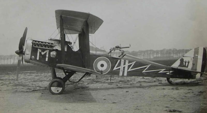 Airco DH.4 - Airco DH.4 no. N5997, "White M", 202 Squadron, 1918 Aircraft of World
