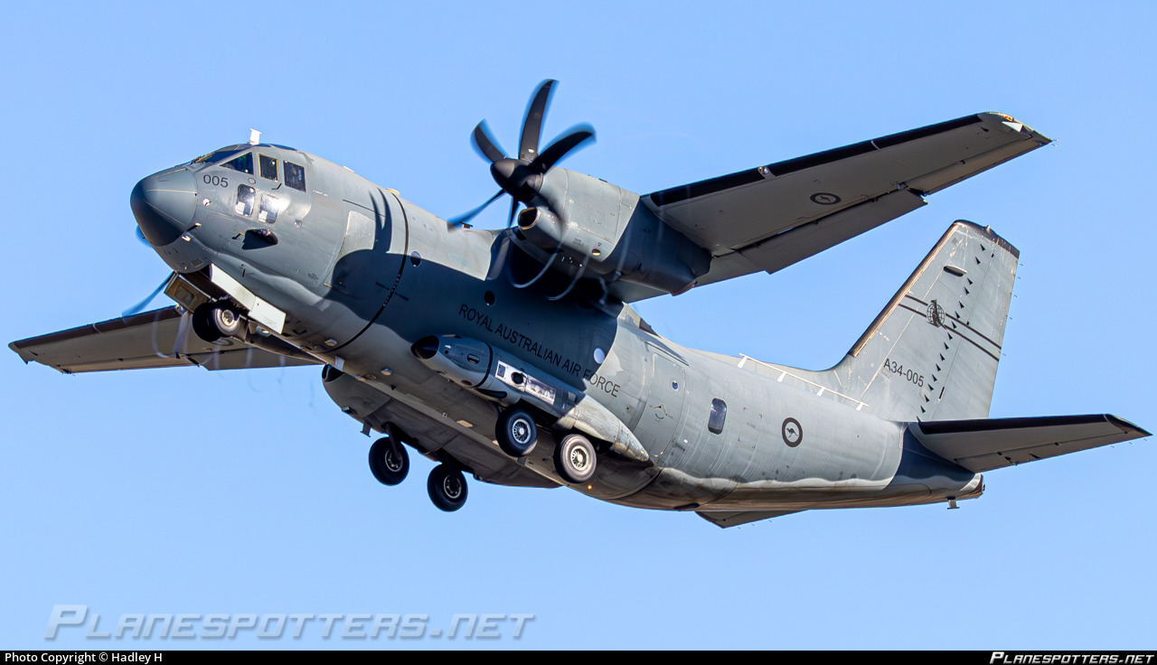 Alenia C-27J Spartan - A34-005 Royal Australian Air Force Alenia C-27J Spartan Photo by Hadley