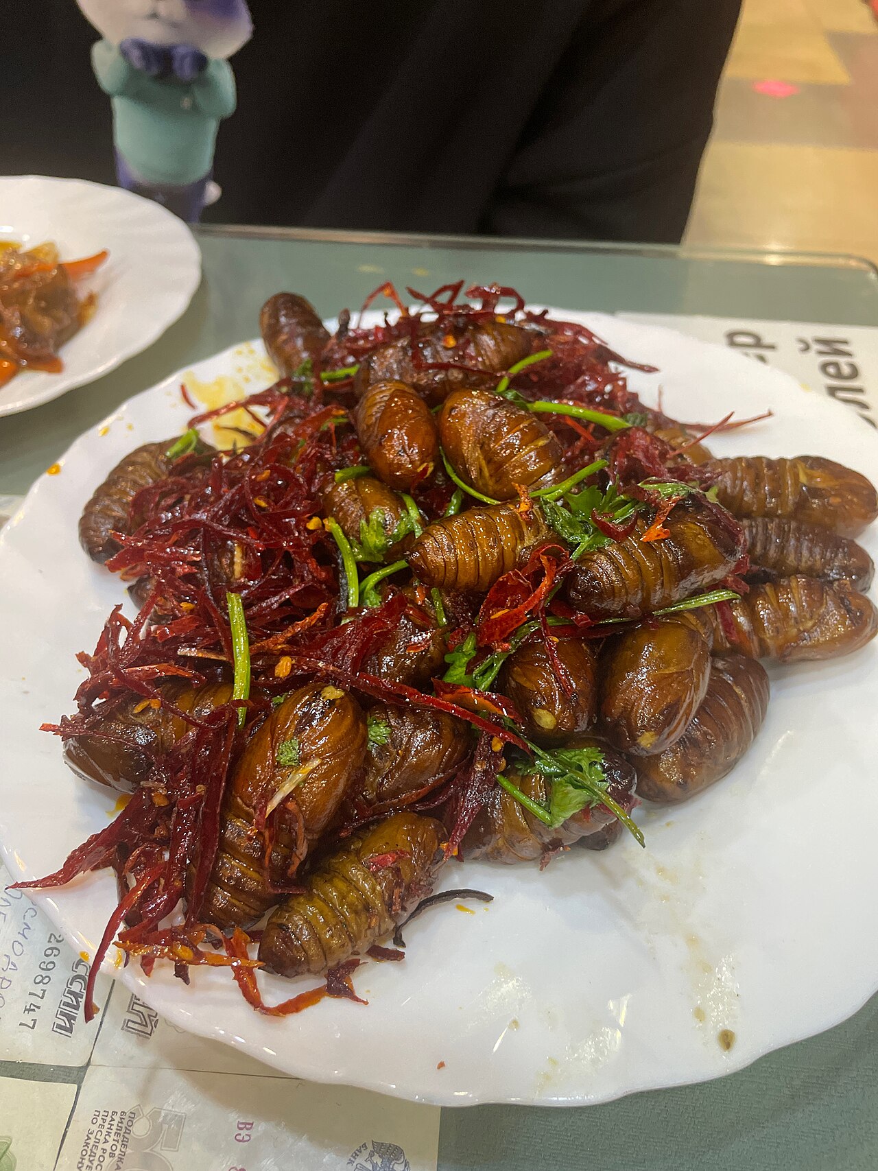 Silkworm pupae