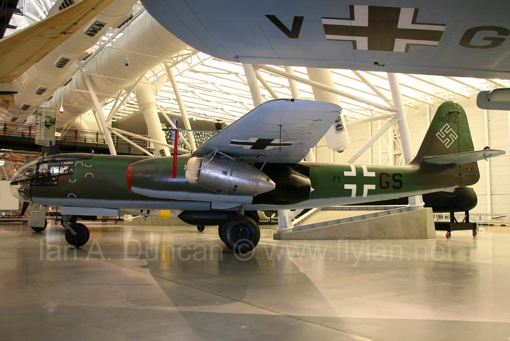 Arado Ar 234 Blitz - Arado Ar-234 Blitz at the Udvar-Hazy Center NASM Annex at Washington