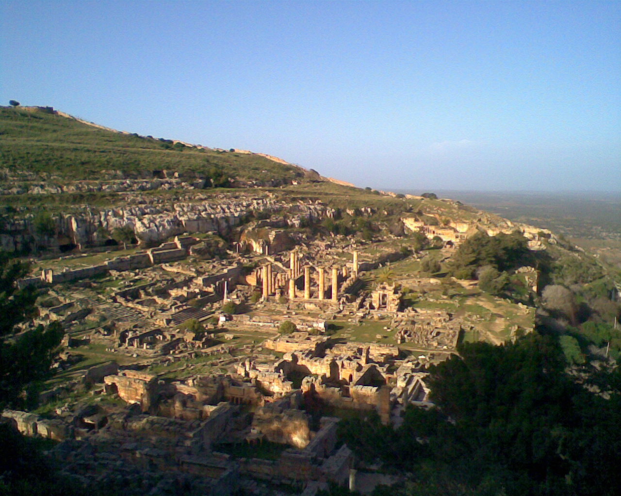 Aristippus of Cyrene: Ruins of ancient Cyrene