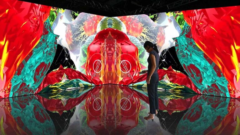 Mobile App for interactive Installations