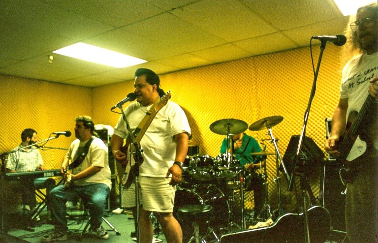 Stone Age Romeos rehearsal at The Practice Place