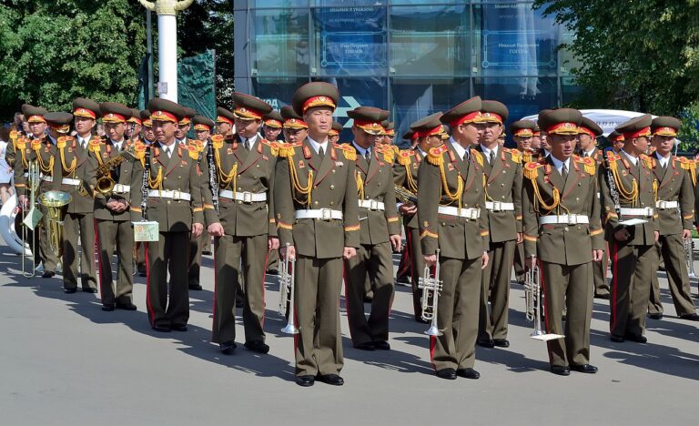 Musicians of Military Band of Korean People's Army