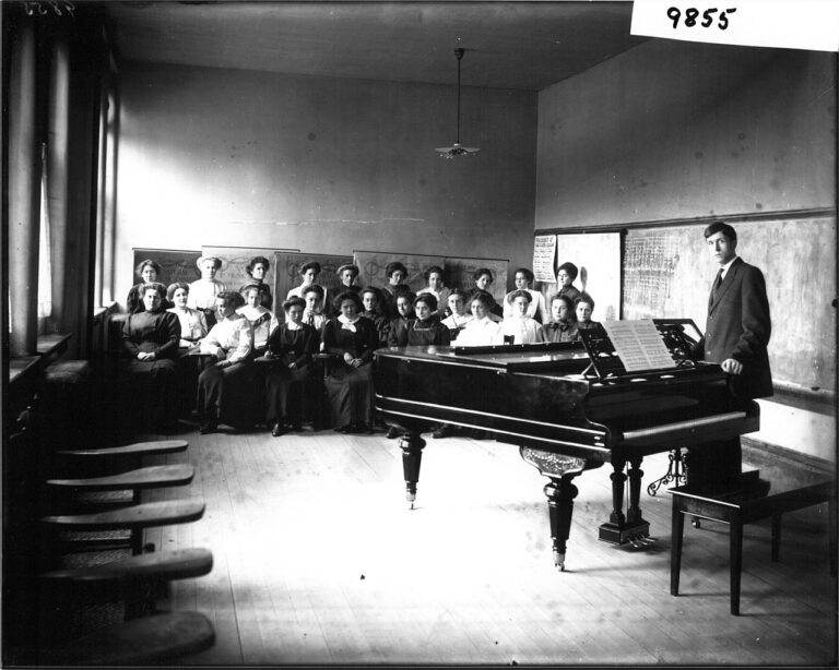 Ohio State Normal College music class