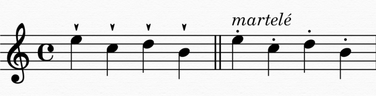 Martele Notation