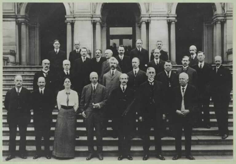 Herbert Putnam and staff