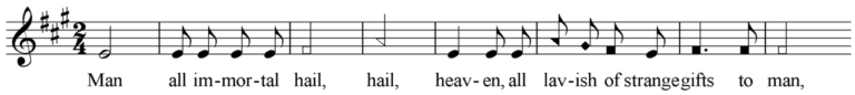 Billings Easter Anthem Passage
