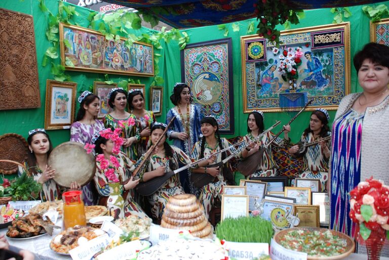 Tajik folk music performance
