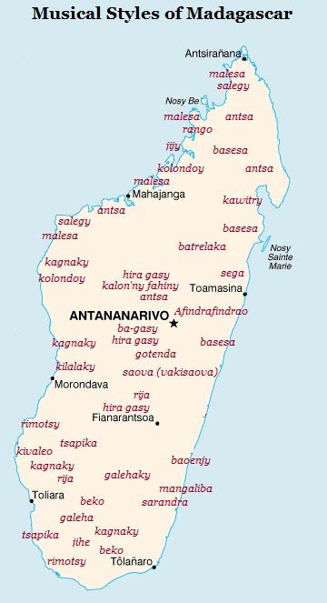 Musical styles of Madagascar