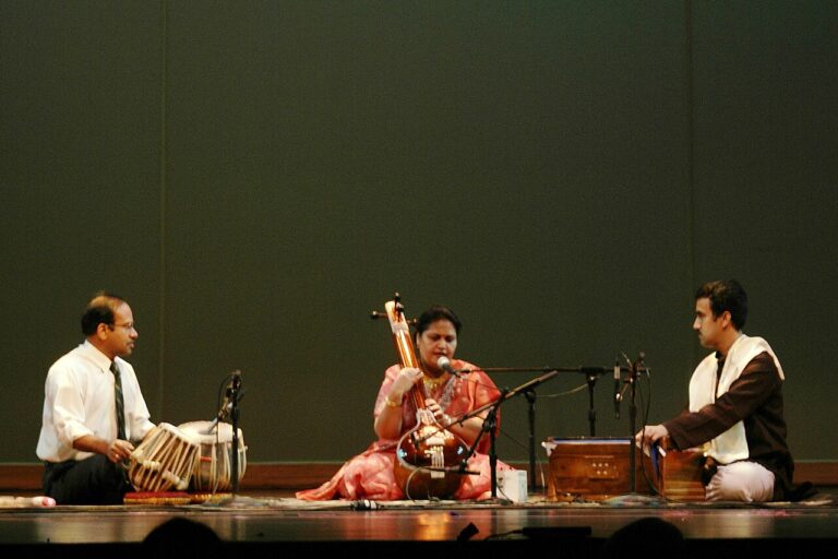 An Indian classical music performance