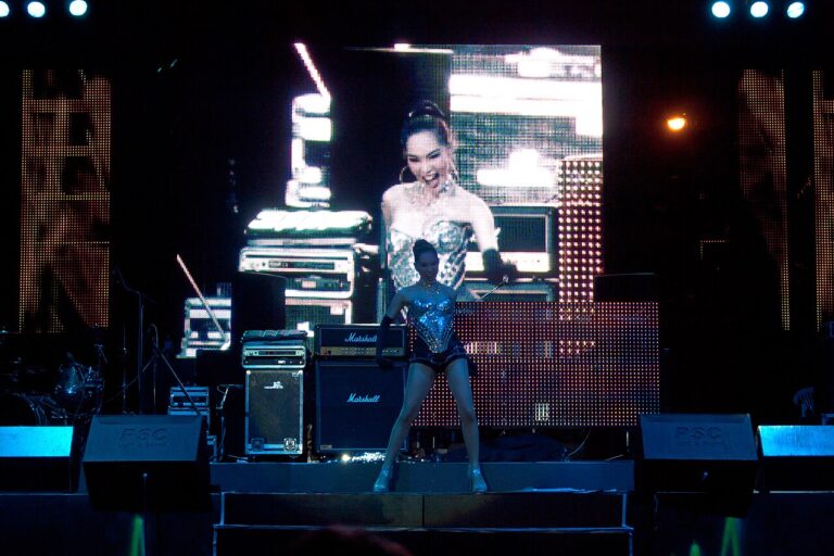 Pattaya Music Festival Performance on stage