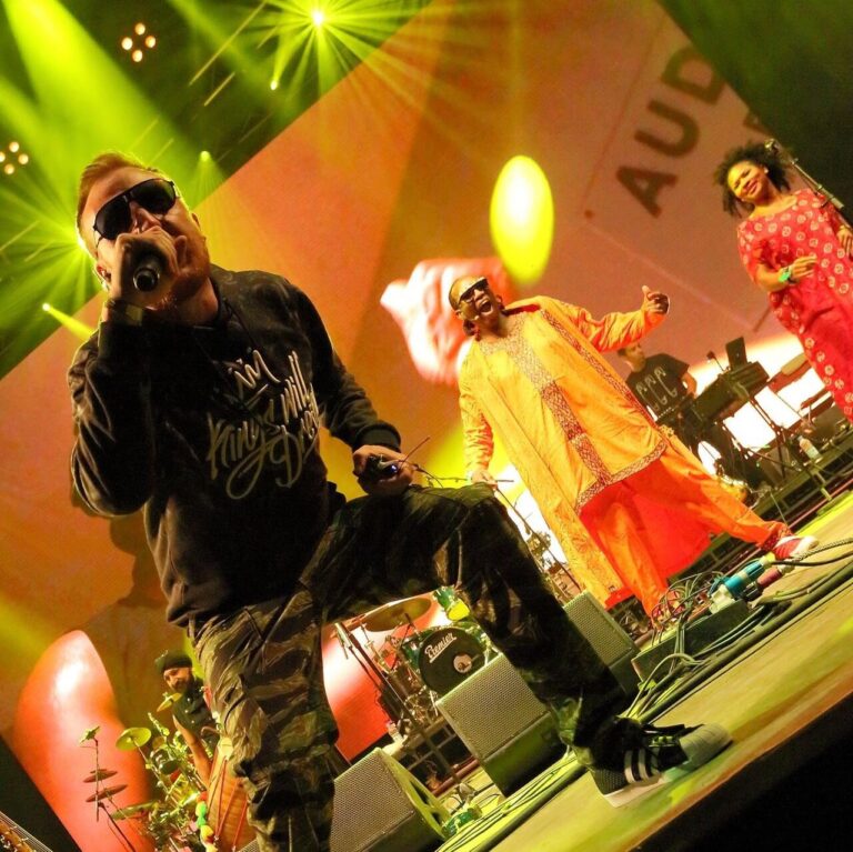 Griogair Afro Celt Sound System Live Rap