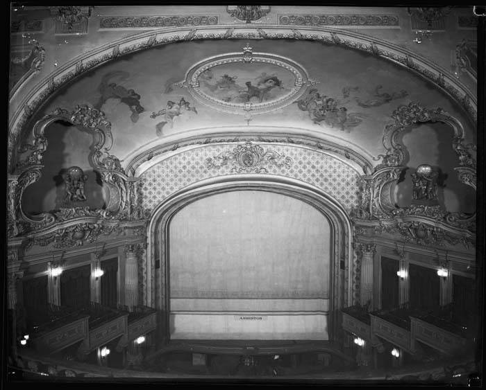 Stage of the Orpheum Theatre ca