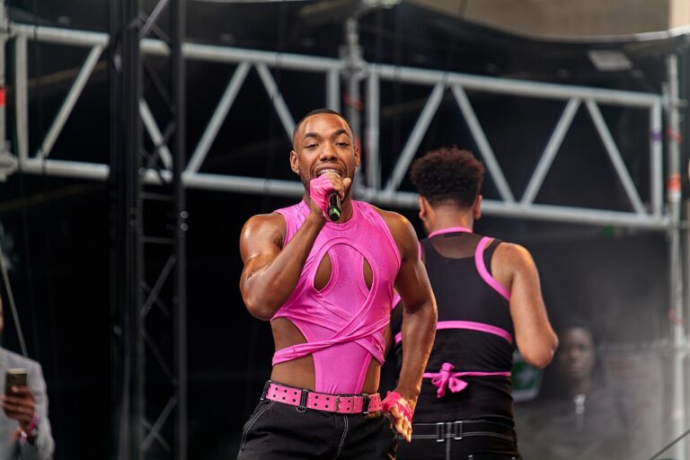 Dance performance on stage at CSD Berlin -07-27