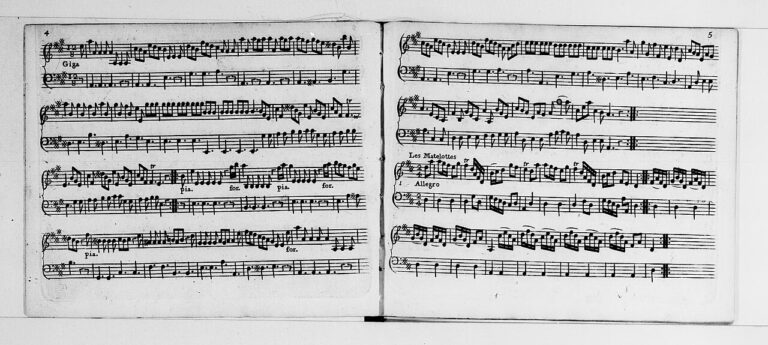 Hasse's Comic tunes to the opera and theatre dances 1 er vol