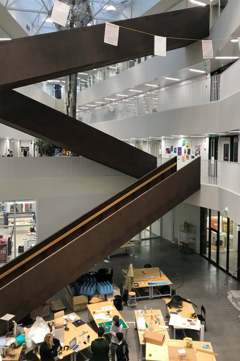 Aalto University School of Arts Design and Architecture premises in V re vertical