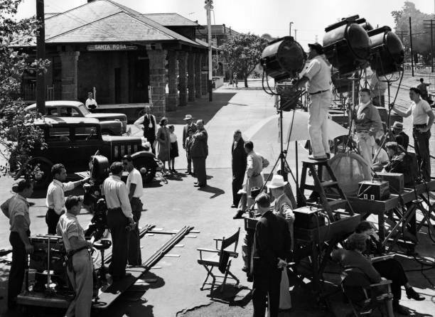 Shadow of a Doubt film set Still
