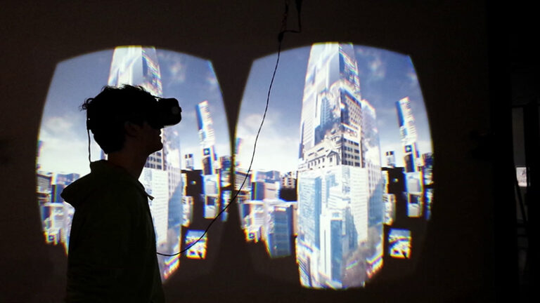 10' moving cities V 3 net-and-telepresence-based installation