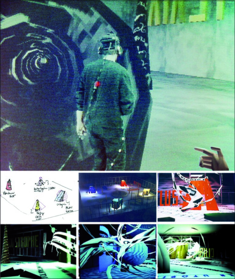 Home of the Brain -91 Virtual Reality Installation by Monika Fleischmann and Wolfgang Strauss