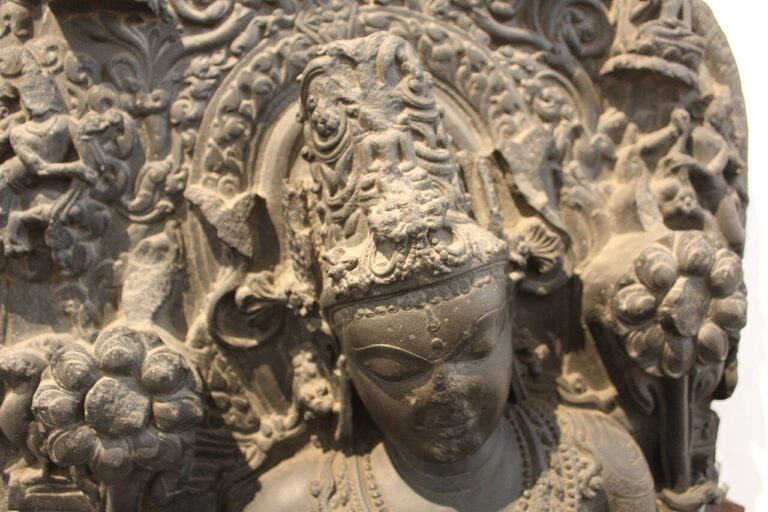 3 Avalokitesvara-11th century AD-Bihar- Sculpture Gallery- Indian Museum-Kolkata- -A