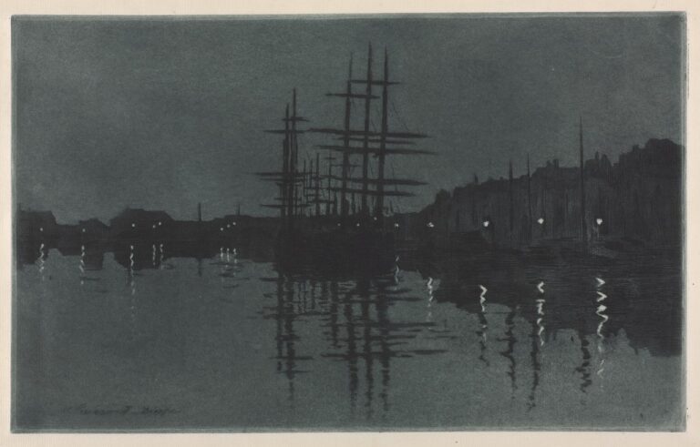 Effect of Moon at Dieppe
