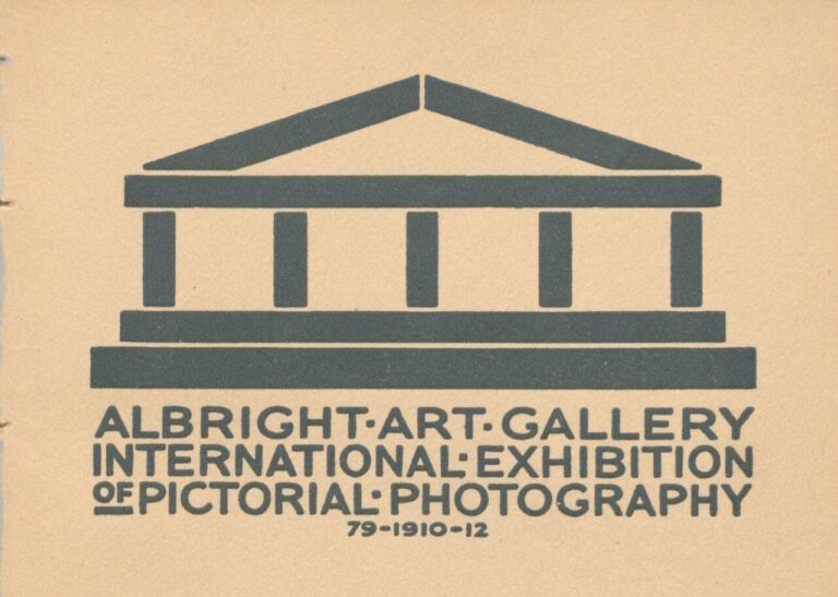 Catalogue of the international exhibition pictorial photography