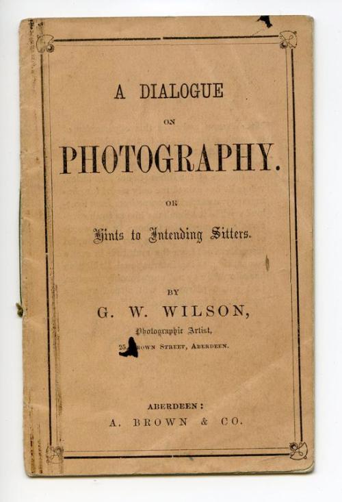 A Dialogue On Photography