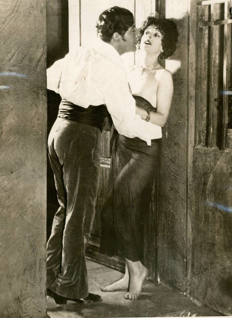 A scene from the stage play The Squall at the 48th Street Theater
