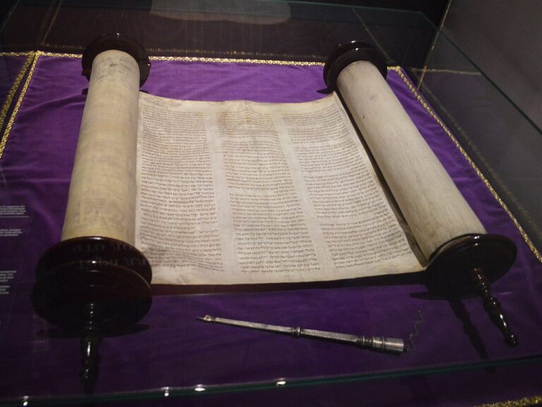 Torah scroll - Jewish Museum and Tolerance Center