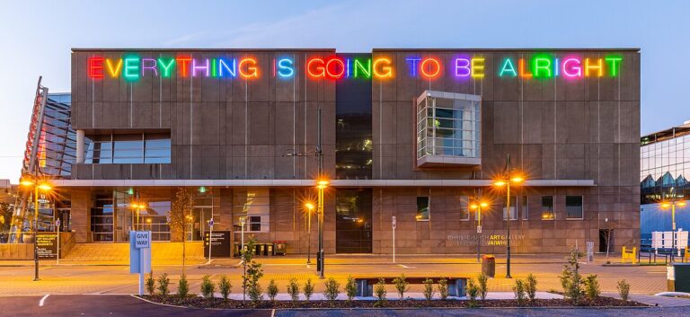 Everything is Going to be Alright artwork Christchurch Art Gallery Christchurch New Zealand