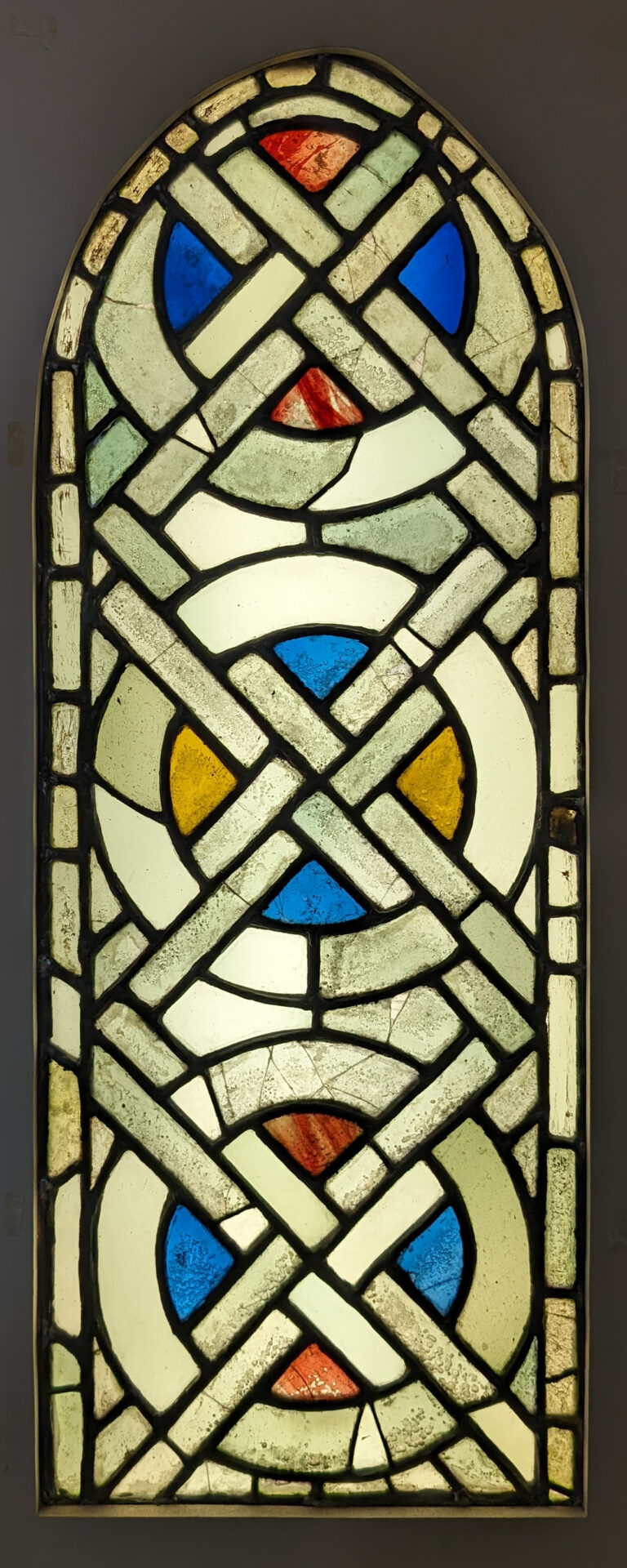 Geometric Grisaille c - - Stained Glass Museum