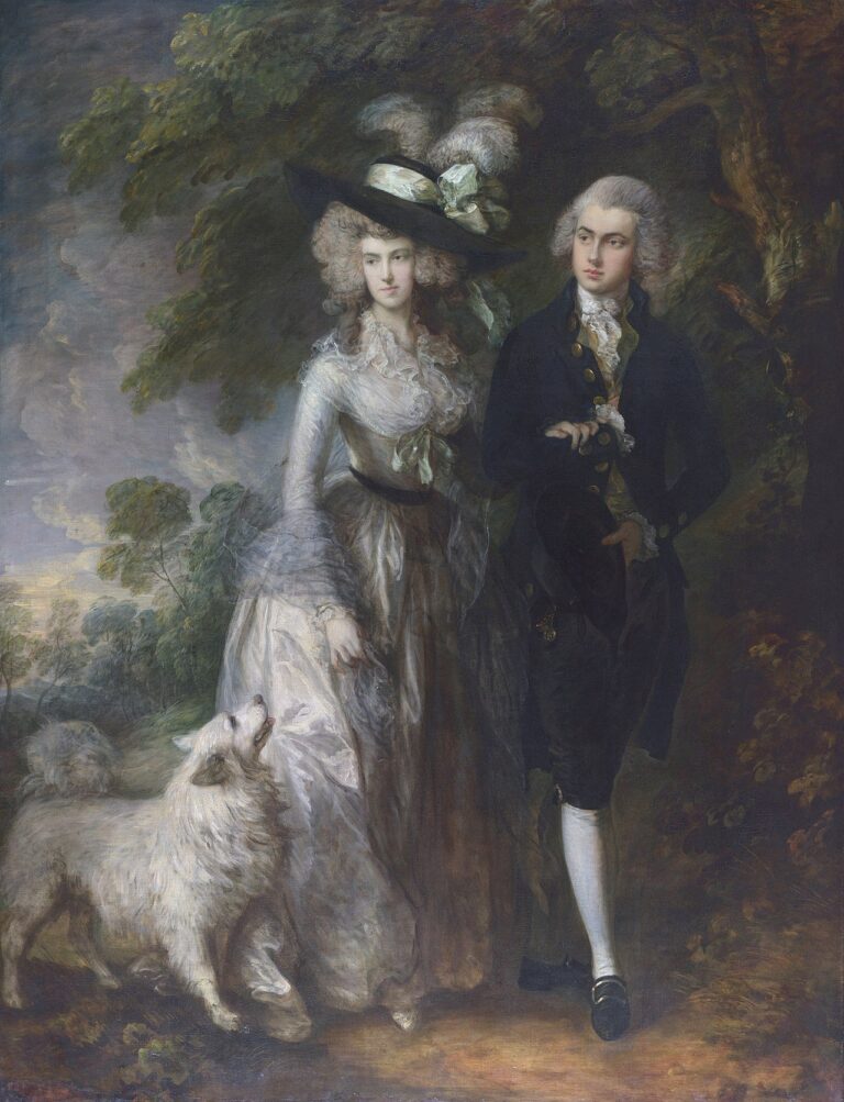 Mr and Mrs William Hallett 'The Morning Walk'