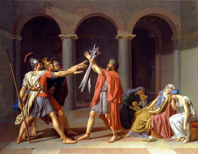 Copy of The Oath of the Horatii by Girodet