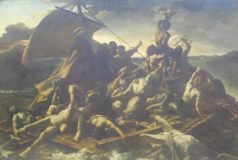 Raft of Medusa by Theodore Gericault