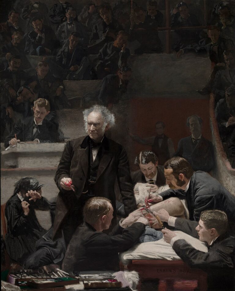 Portrait of Dr Samuel D Gross The Gross Clinic