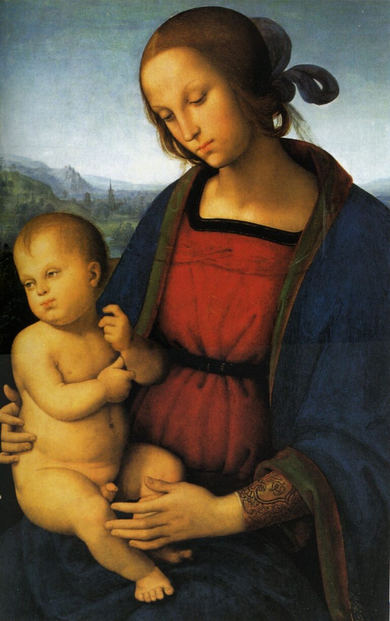 Perugino madonn with child