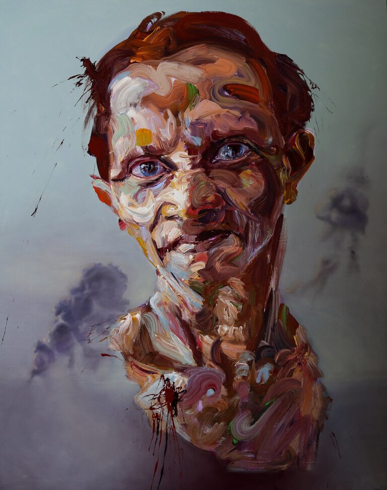Woman in smoke - Sara Shamma