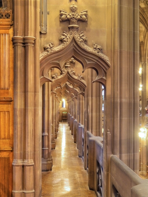 Gallery Above The Reading Room John Rylands Library - geograph org uk